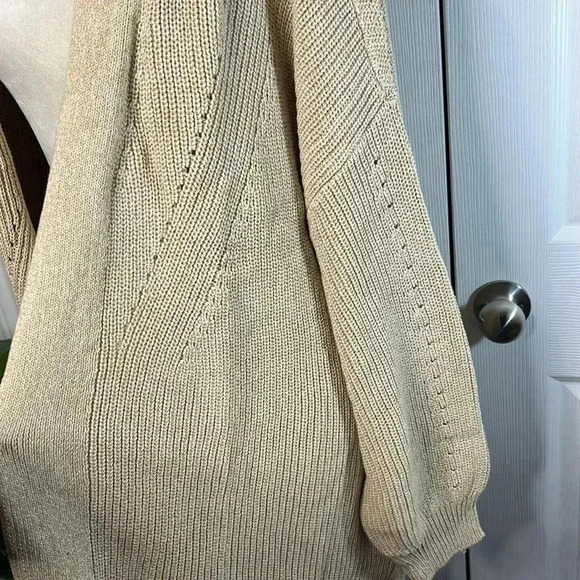 Universal Thread Women’s Open-front Cozy Knit Cardigan Color Tan Various Sizes - Picture 10 of 15